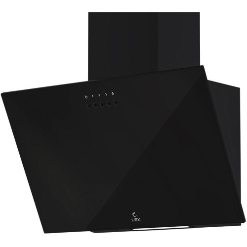 Вытяжка каминная Lex Moza 450 черный управление: кнопочное (1 мотор)