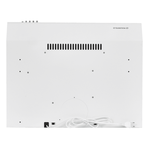 ВЫТЯЖКА MAUNFELD MPC 60 БЕЛЫЙ/ Подвесная вытяжка, 60см, 3 скорости, 430 м3/ч, LED освещение, цвет: белый, (угольный фильтр CF152A приобретается отдельно)