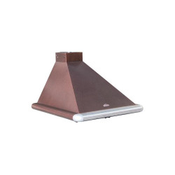 Вытяжка каминная Elikor Сатурн 60П-180-В1Л медный антик/нержавеющая сталь управление: кнопочное (1 мотор)