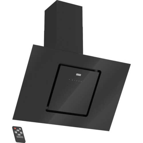 Вытяжка Franke/ BEST, Вытяжка Franke MELODY 90 BK, 90 см, наклонная, сенсорное управление, LED освещение, 3 скорости, 1000 м3/ч, таймер, пульт ДУ, цвет черный
