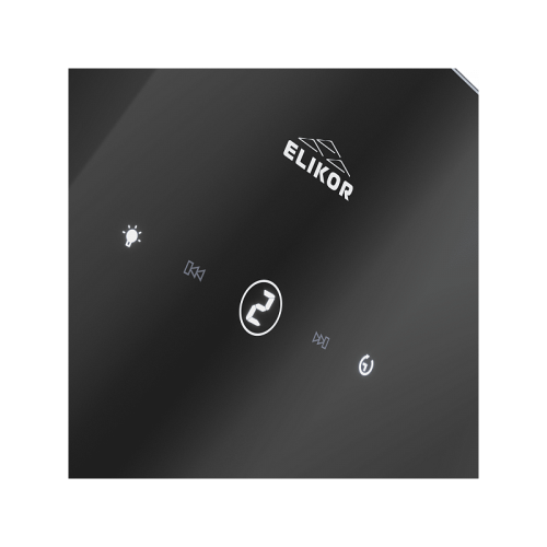GOOD, Кухонная вытяжка ELIKOR КВ RISE 50 BK, наклонная, черный, 50 см, 750 м3/ч GOOD, Кухонная вытяжка ELIKOR КВ RISE 50 BK, наклонная, черный, 50 см, 750 м3/ч