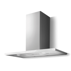 Вытяжка ELICA GALAXY WHIX/A/80-PRF0009822B Т-образная, 80 см, 1200 м3, белое стекло+нержавеющая сталь