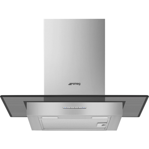 Вытяжка SMEG/ Вытяжка настенная,60 см, нержавеющая сталь+стекло
