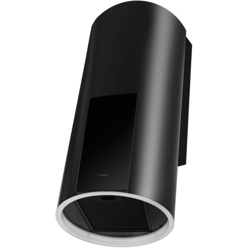 Нстенная, 1270 м3/ч, 38 см, 4 скорости, сенсорное управление, таймер, 52 дБ, цвет: черный