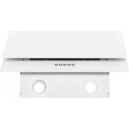 Вытяжка каминная Hyundai HGH 6830 WG белый управление: кнопочное (1 мотор)