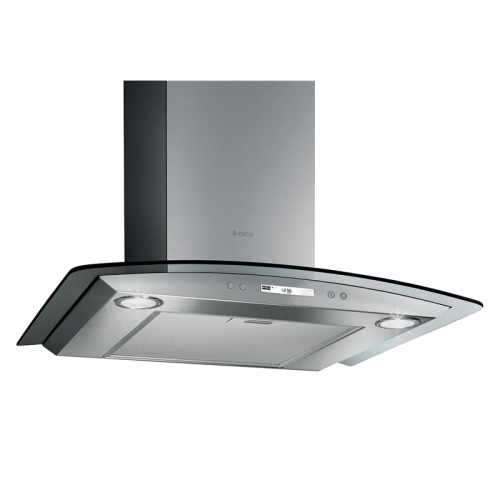 Вытяжка ELICA CIRCUS IX/A/60-68116393A Гнутое стекло, 60см, 700 м3, кнопочное управление, нержавеющая сталь+стекло