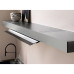Вытяжка FALMEC SHELF 120 NERO (отвод воздуха, без мотора), 120 см, настенная, электронное/сенсорное управление, светодиодное освещение Dynamic Led Light, 4 скорости, интенсивный режим, таймер, угольный фильтр (опция), возможность работы с внешним мотором,