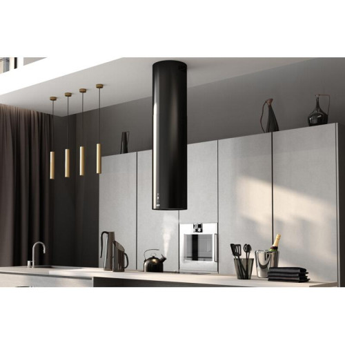 Вытяжка Franke/ Best, Цилиндрическая островная вытяжка REEF 35 BK, 35 см, 750 м3/ч, электронное управление, LED освещение, 66 дБ, Угольный фильтр Ф-10 (опция), цвет черный Вытяжка Franke/ Best, Цилиндрическая островная вытяжка REEF 35 BK, 35 см, 750 м3/ч, электронное управление, LED освещение, 66 дБ, Угольный фильтр Ф-10 (опция), цвет черный