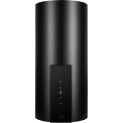 Нстенная, 1270 м3/ч, 38 см, 4 скорости, сенсорное управление, таймер, 52 дБ, цвет: черный