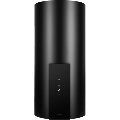 Нстенная, 1270 м3/ч, 38 см, 4 скорости, сенсорное управление, таймер, 52 дБ, цвет: черный