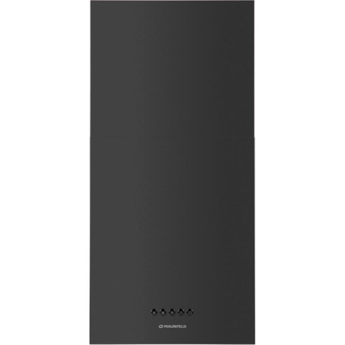 Вытяжка/ Кухонная вытяжка MAUNFELD BOX Push 40 Inox, настенная, механическое управление, 1000 м3/ч, 3 скорости, уровень шума 60 дБ, цвет черный