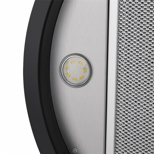 Вытяжка MAUNFELD LEE ISLA 39 INOX островная вытяжка с потолочным креплением, 1050 м3, кухни до 40м2, 52дБ, LED, электронное управление, в опции угольный фильтр CF172C, нержавеющая сталь