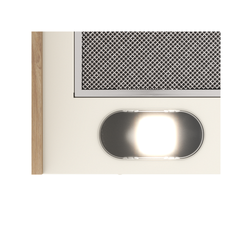 GOOD, Кухонная вытяжка ELIKOR Ротонда 60П-650-П3Л бежевый/дуб неокр.съемное