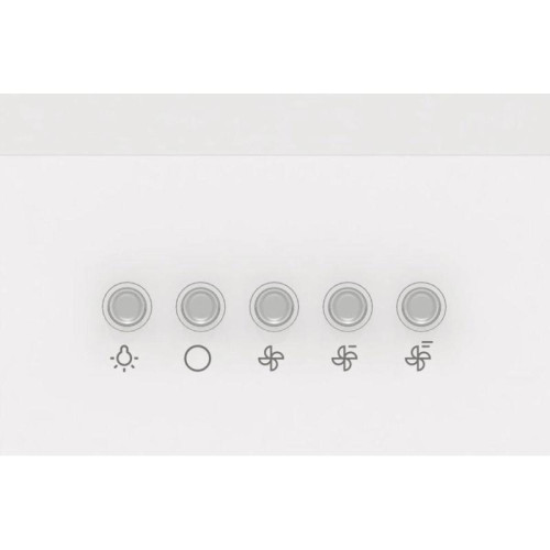 Вытяжка козырьковая Gorenje WHU529EW/M белый управление: кнопочное (1 мотор)