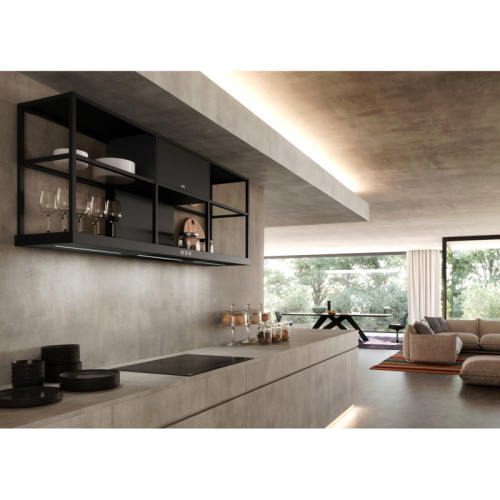 Вытяжка Franke FMA MODULAR F60 BK MATT/ Best, Настенная вытяжка Maris FMA MODULAR F60 BK MT, черный матовый, ширина 600 мм, 1050 м3/ч, сенсорное управление, угольный фильтр в комплекте