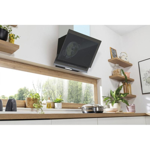 Вытяжка каминная Gorenje WHI649X21P черный управление: сенсорное (1 мотор)