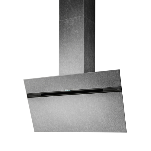 Вытяжка ELICA STRIPE URBAN ZINC/A/90-PRF0147739 Настенная, наклонная,  90 см, 1200 м3/ч, металл с эффектом оцинкованной стали