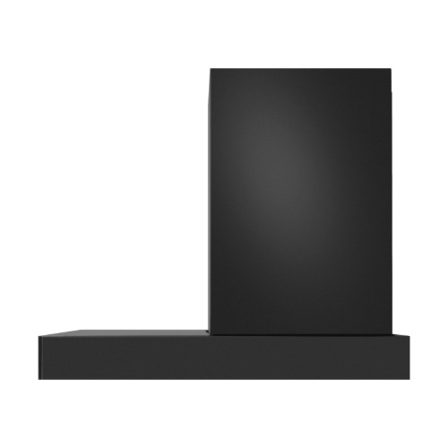 Кухонная вытяжка, Т-образная, 90 см, потолочная, сенсорное управление, таймер, 1150 м3/ч, уровень шума 54 дБ, цвет черный