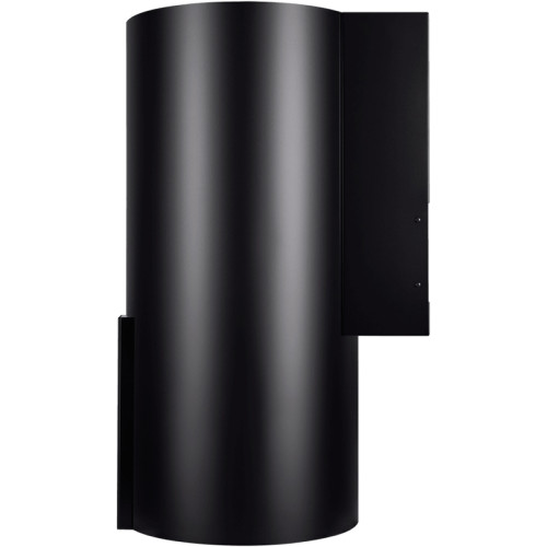 Нстенная, 1270 м3/ч, 38 см, 4 скорости, сенсорное управление, таймер, 52 дБ, цвет: черный