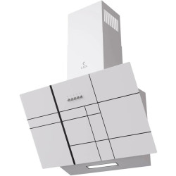 Вытяжка каминная Lex Moza 600 R1 белый управление: кнопочное (1 мотор)