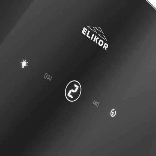 Вытяжка каминная Elikor Rise BK60 черный управление: сенсорное (1 мотор)