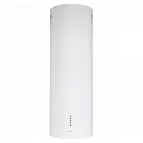 Вытяжка MAUNFELD LEE ISLA 39 WHITE островная вытяжка с потолочным креплением, 1050 м3, кухни до 40м2, 52дБ, LED, электронное управление, в опции угольный фильтр CF172C, белая