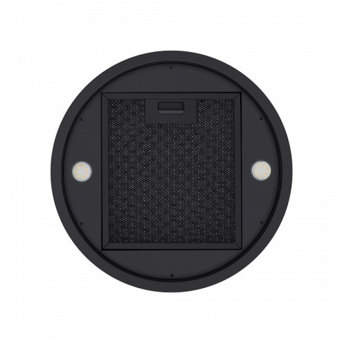 ВЫТЯЖКА MAUNFELD LEE PUSH 39 BLACK/ островная, ширина 380 мм, кнопочное управление, 3 скорости, 1000 м3/ч, 52 дБ, светодиодное LED освещение, черный цвет