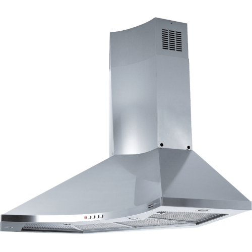 Вытяжка Franke/ BEST, Вытяжка Franke FDPA 904 XS LED0, угловая, каминная, 90 см, LED освещение, 3 скорости, 620 м3/ч, энергоэффективность В, цвет нержавеющая сталь