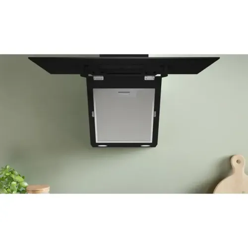 Наклонная, 400 м3/ч, 60см, цвет: черный , touch control
