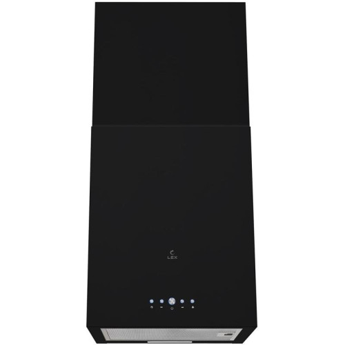 Вытяжка каминная Lex Mono 400 черный управление: кнопочное (1 мотор)