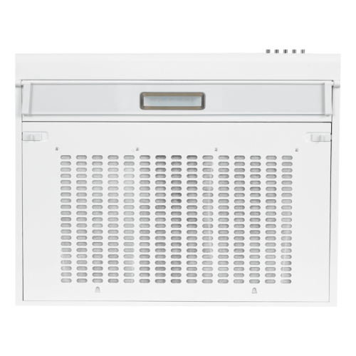 ВЫТЯЖКА MAUNFELD MPC 60 БЕЛЫЙ/ Подвесная вытяжка, 60см, 3 скорости, 430 м3/ч, LED освещение, цвет: белый, (угольный фильтр CF152A приобретается отдельно)