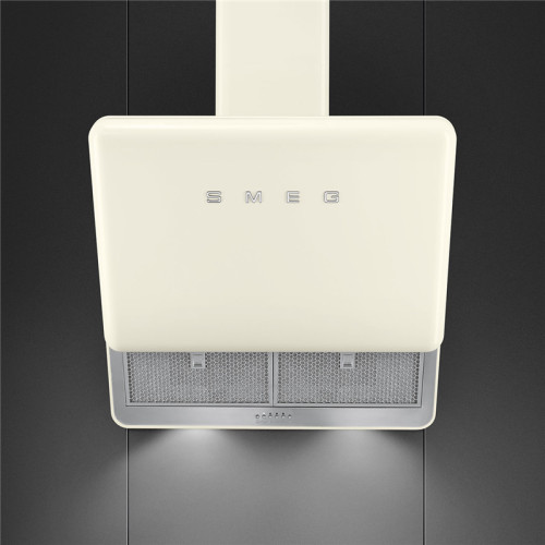Вытяжка SMEG/ Вытяжка настенная, 75 см, кремовая