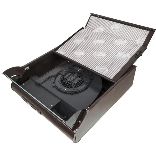 Вытяжка козырьковая Elikor Davoline 50П-290-П3Л коричневый управление: ползунковое (1 мотор)