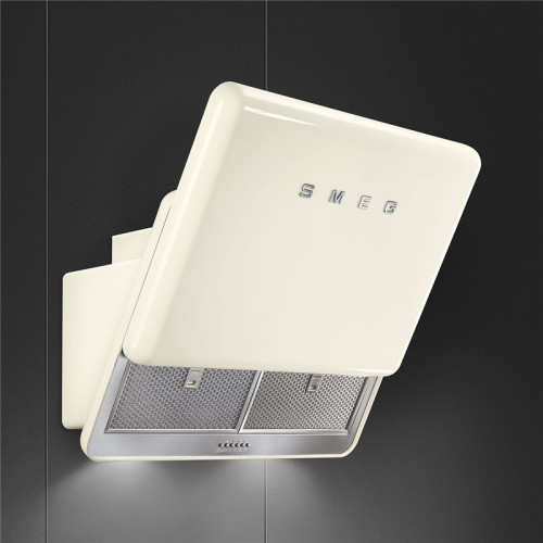 Вытяжка SMEG/ Вытяжка настенная, 75 см, кремовая