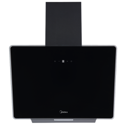 Наклонная вытяжка MIDEA/ MDK/Наклонная вытяжка MIDEA, ширина 60 см, настенный монтаж, производительность 900 м3/час, сенсорное управление,3 уровня регулировки мощности, LED освещение 1*1,5 Вт, алюминиевый жироулавливающий фильтр, отвод/рециркуляция, урове