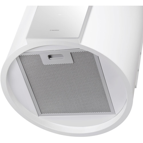 Нстенная, 1270 м3/ч, 38 см, 4 скорости, сенсорное управление, таймер, 52 дБ, цвет: белый