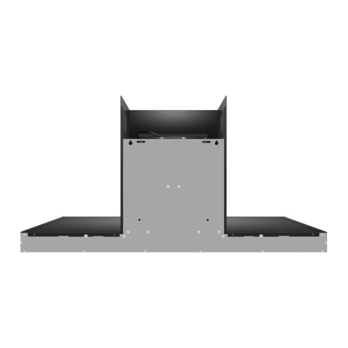 Кухонная вытяжка, Т-образная, 90 см, потолочная, сенсорное управление, таймер, 1150 м3/ч, уровень шума 54 дБ, цвет черный