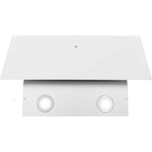 Вытяжка каминная Hyundai HGH 6840 WG белый управление: сенсорное (1 мотор)