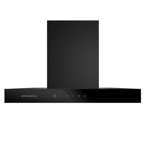 Кухонная вытяжка, Т-образная, потолочная, сенсорное управление, таймер, 1150 м3/ч, уровень шума 54 дБ, цвет черный