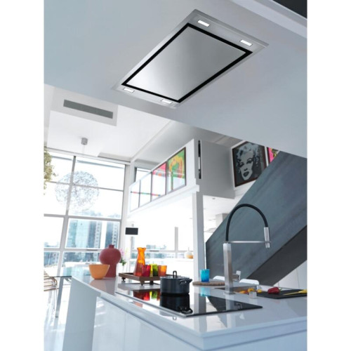 Вытяжка Franke/ BEST, Вытяжка Franke FCBI 926 XS, потолочная, 90 см, LED освещение, 3 скорости + интенсивный режим, 770 м3/ч, энергоэффективность А, цвет нержавеющая сталь