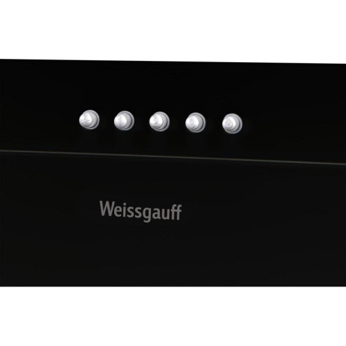 Вытяжка каминная Weissgauff Sigma 60 PB BL черный управление: кнопочное (1 мотор)