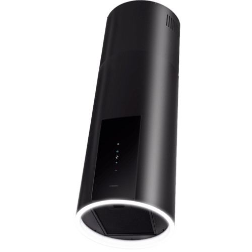 Островная, 1270 м3/ч, 38 см, 4 скорости, сенсорное управление, таймер, 52 дБ, цвет: черный