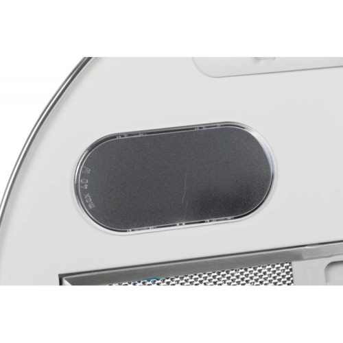 Вытяжка каминная Elikor Эпсилон 50П-430-П3Л белый/серебристый управление: ползунковое (1 мотор)