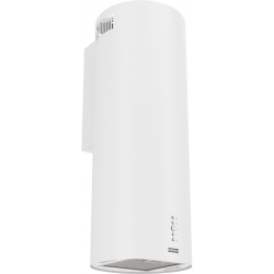 Вытяжка Franke/ Best, Цилиндрическая настенная вытяжка AXIS 35 WH, 35 см, 750 м3/ч, электронное управление, LED освещение, 66 дБ, Угольный фильтр Ф-10 (опция), цвет белый