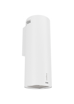 Вытяжка Franke/ Best, Цилиндрическая настенная вытяжка AXIS 35 WH, 35 см, 750 м3/ч, электронное управление, LED освещение, 66 дБ, Угольный фильтр Ф-10 (опция), цвет белый