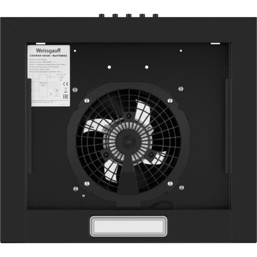 Вытяжка каминная Weissgauff Box 40 PB черный управление: кнопочное (1 мотор)