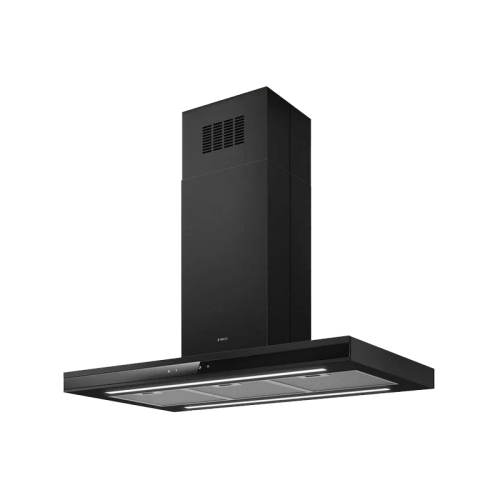 Вытяжка ELICA/ Вытяжка ELICA, 90 см, Т-образная, LED освещение, сенсорное управление, таймер с автовыключением, 3 скорости, индикация насыщения фильтра, цвет черный