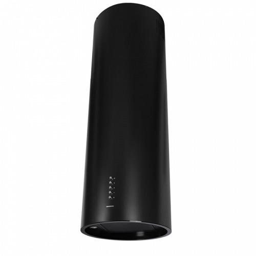 ВЫТЯЖКА MAUNFELD LEE PUSH 39 BLACK/ островная, ширина 380 мм, кнопочное управление, 3 скорости, 1000 м3/ч, 52 дБ, светодиодное LED освещение, черный цвет