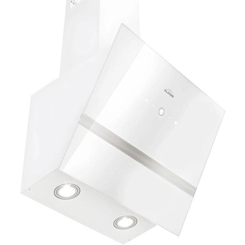 GOOD, Кухонная вытяжка ELIKOR КВ RISE 50 WH, наклонная, белый, 50 см, 750 м3/ч