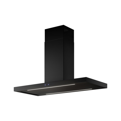 Вытяжка FALMEC PLANE ISOLA BLACK 120 (PLUS), 120 см, Т-образная, электронное управление, цвет черный